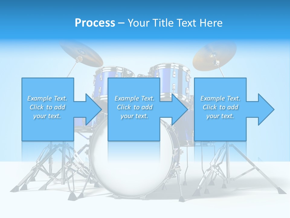 Kit Pop Percussion PowerPoint Template