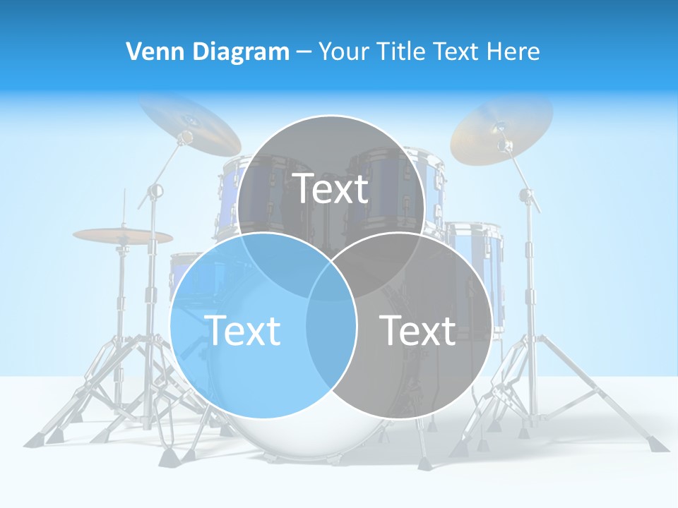 Kit Pop Percussion PowerPoint Template