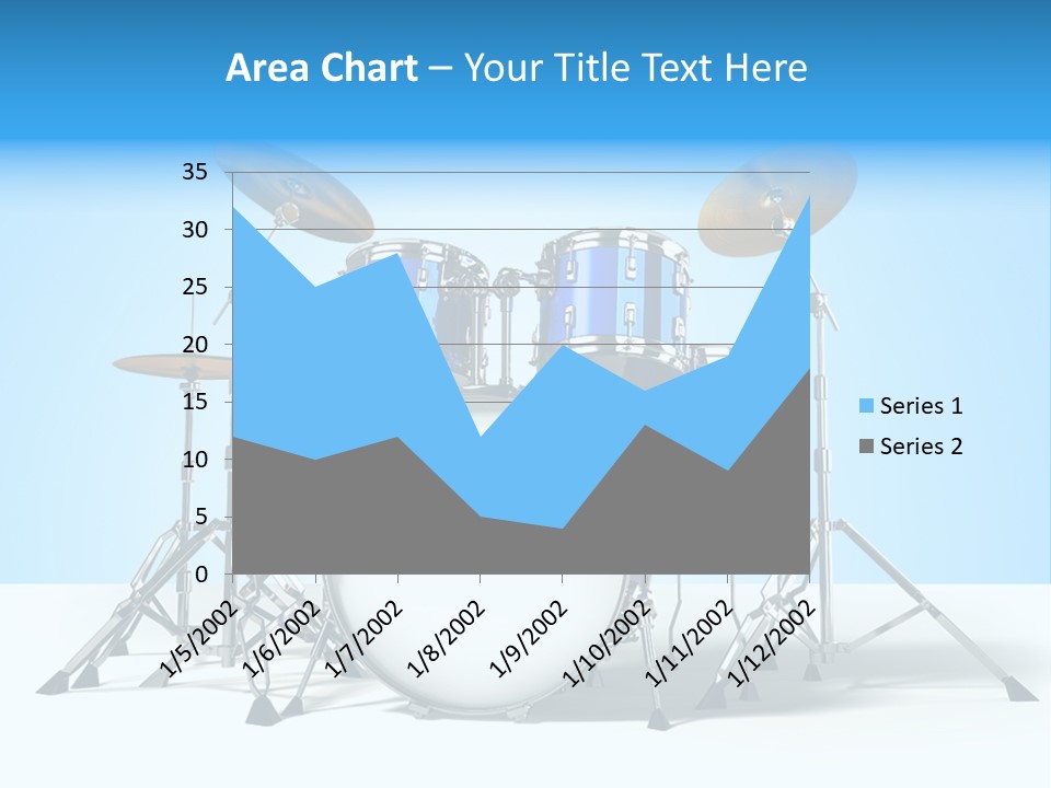 Kit Pop Percussion PowerPoint Template