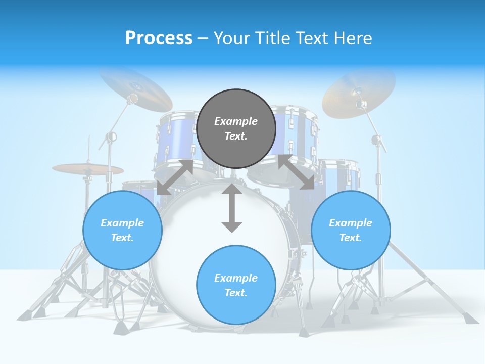 Kit Pop Percussion PowerPoint Template