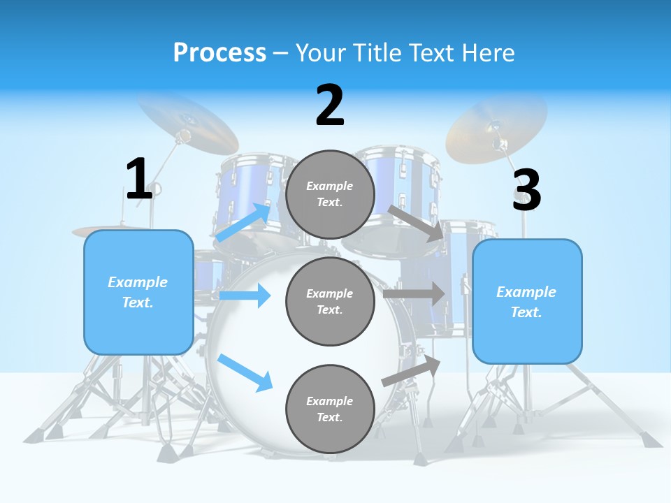 Kit Pop Percussion PowerPoint Template