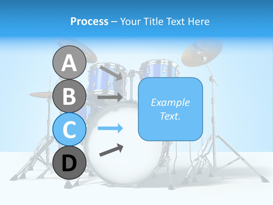 Kit Pop Percussion PowerPoint Template