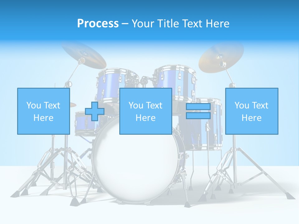 Kit Pop Percussion PowerPoint Template