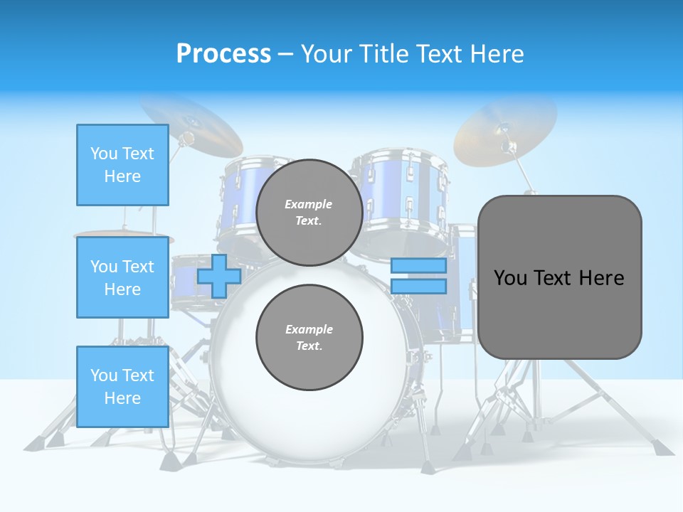 Kit Pop Percussion PowerPoint Template