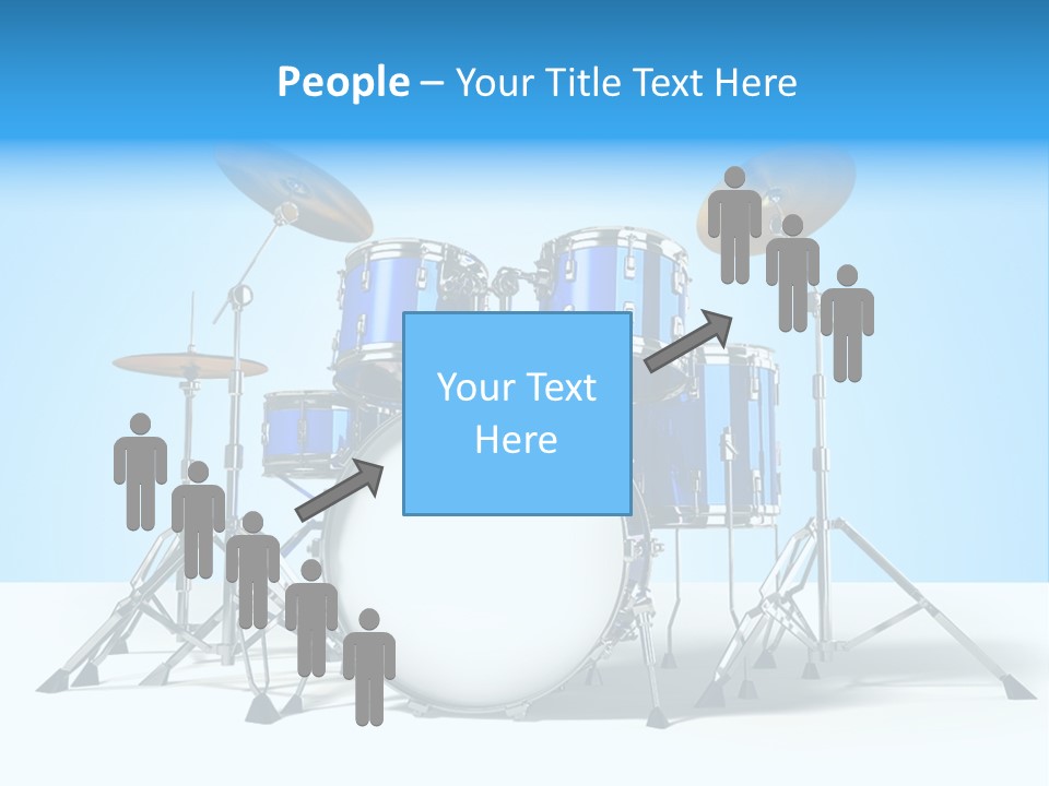 Kit Pop Percussion PowerPoint Template