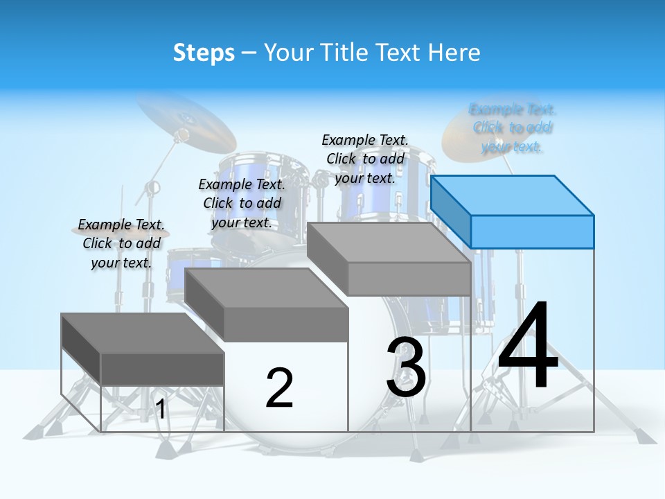 Kit Pop Percussion PowerPoint Template