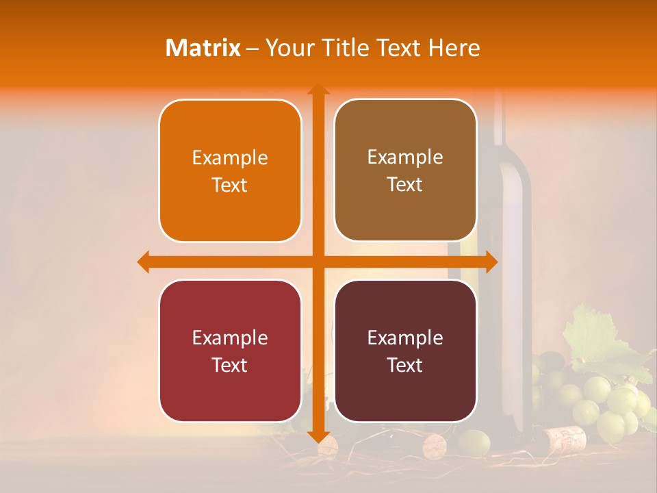 Light Vintage Leaves PowerPoint Template