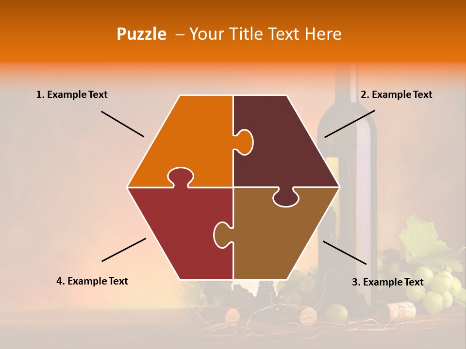 Light Vintage Leaves PowerPoint Template