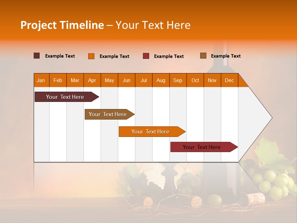 Light Vintage Leaves PowerPoint Template