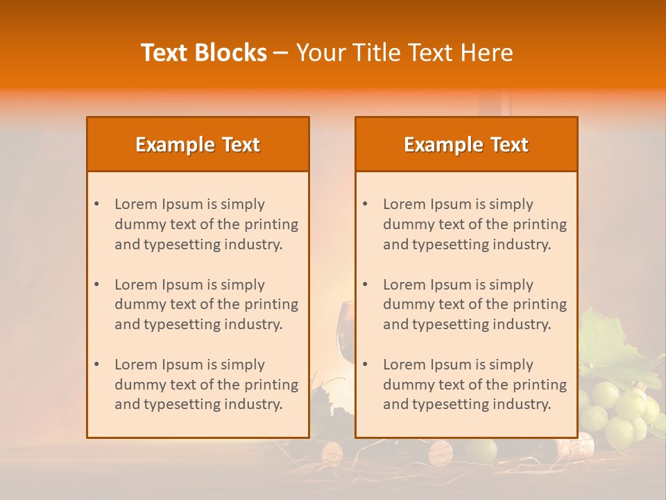 Light Vintage Leaves PowerPoint Template