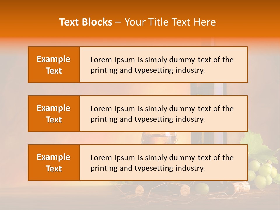 Light Vintage Leaves PowerPoint Template