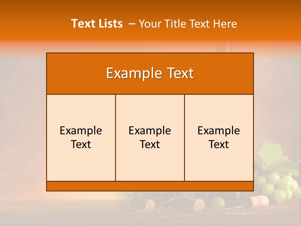 Light Vintage Leaves PowerPoint Template