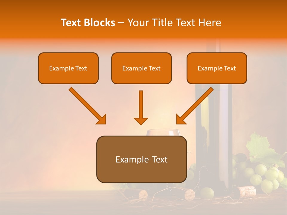 Light Vintage Leaves PowerPoint Template