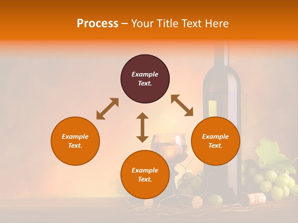 Light Vintage Leaves PowerPoint Template