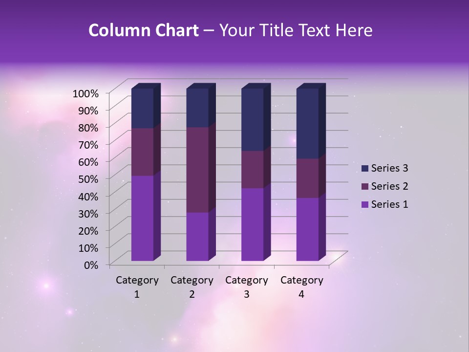 Andromeda Starry Bright PowerPoint Template