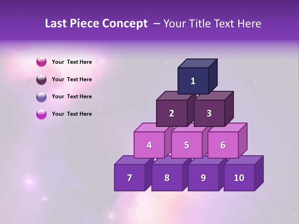 Andromeda Starry Bright PowerPoint Template