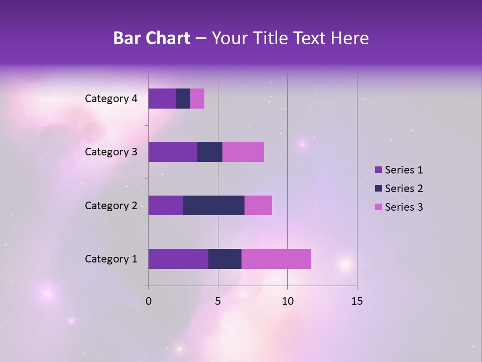 Andromeda Starry Bright PowerPoint Template