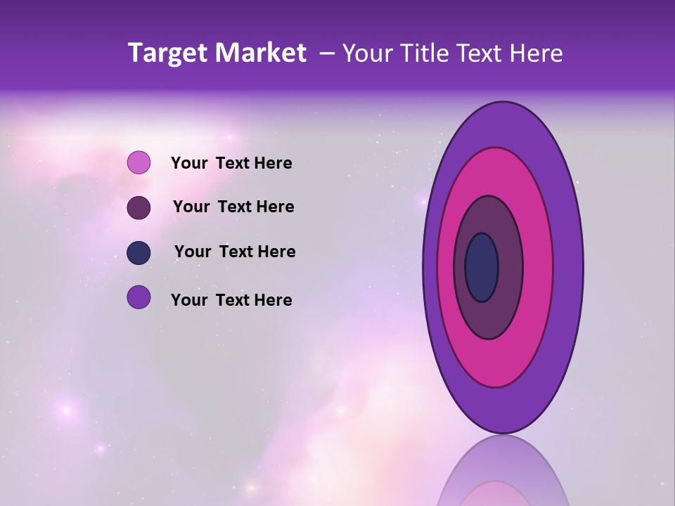 Andromeda Starry Bright PowerPoint Template