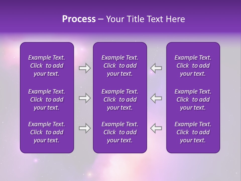 Andromeda Starry Bright PowerPoint Template