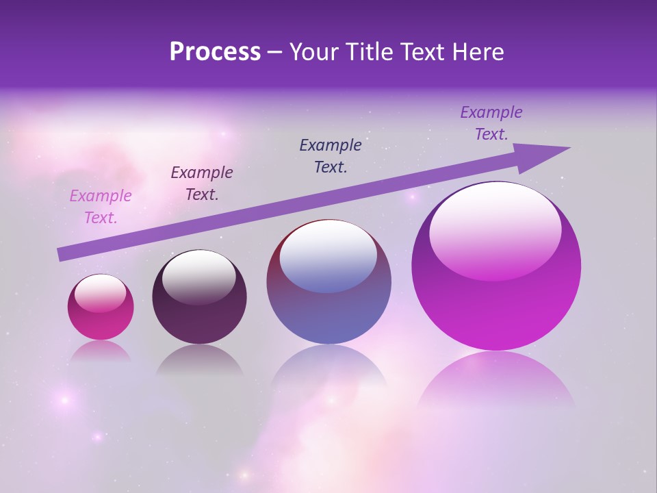 Andromeda Starry Bright PowerPoint Template