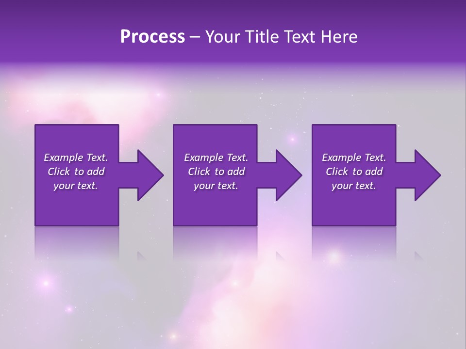 Andromeda Starry Bright PowerPoint Template