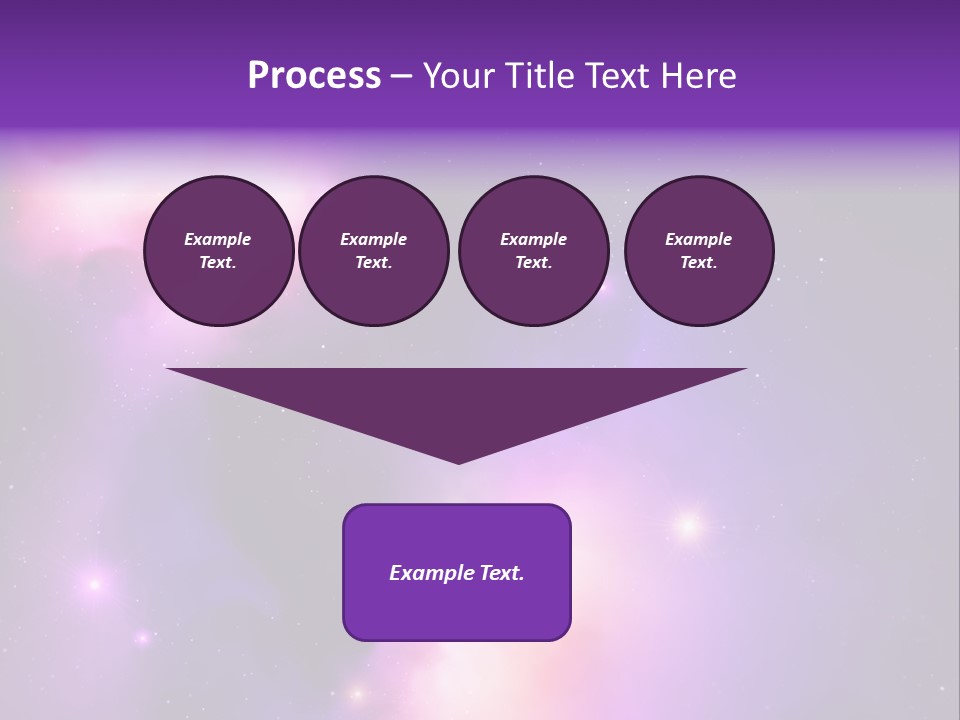 Andromeda Starry Bright PowerPoint Template
