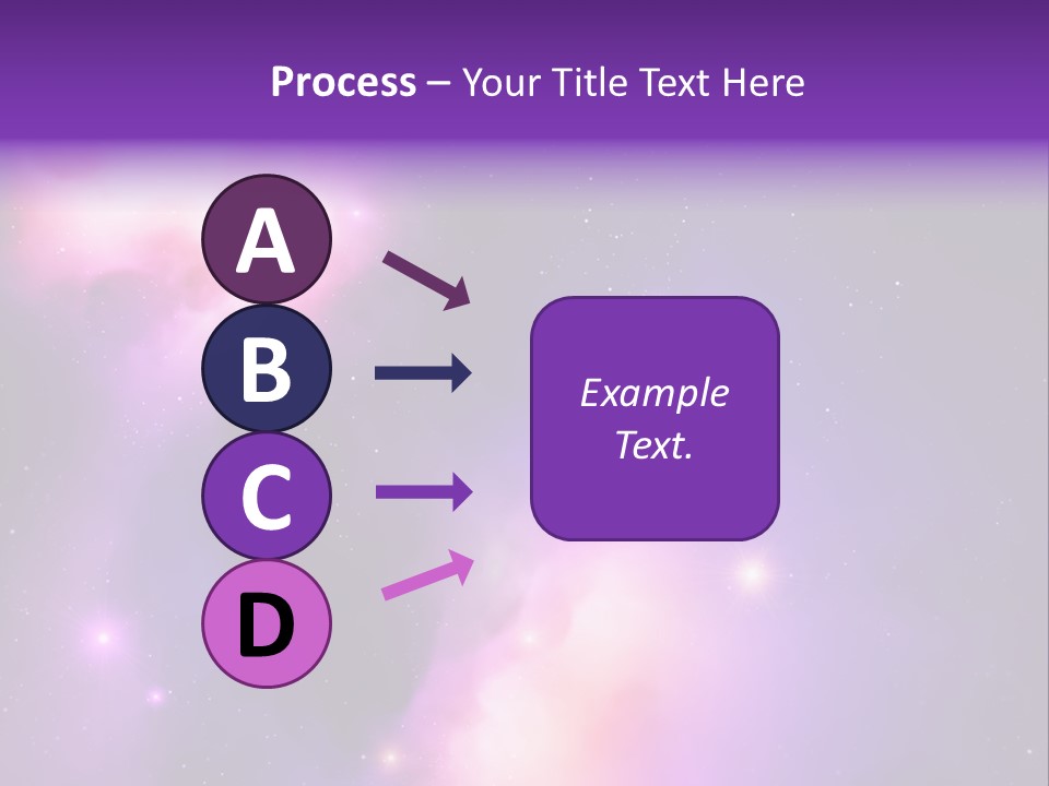 Andromeda Starry Bright PowerPoint Template