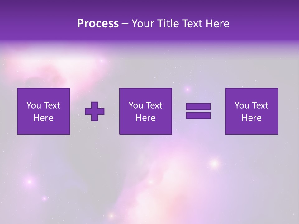 Andromeda Starry Bright PowerPoint Template