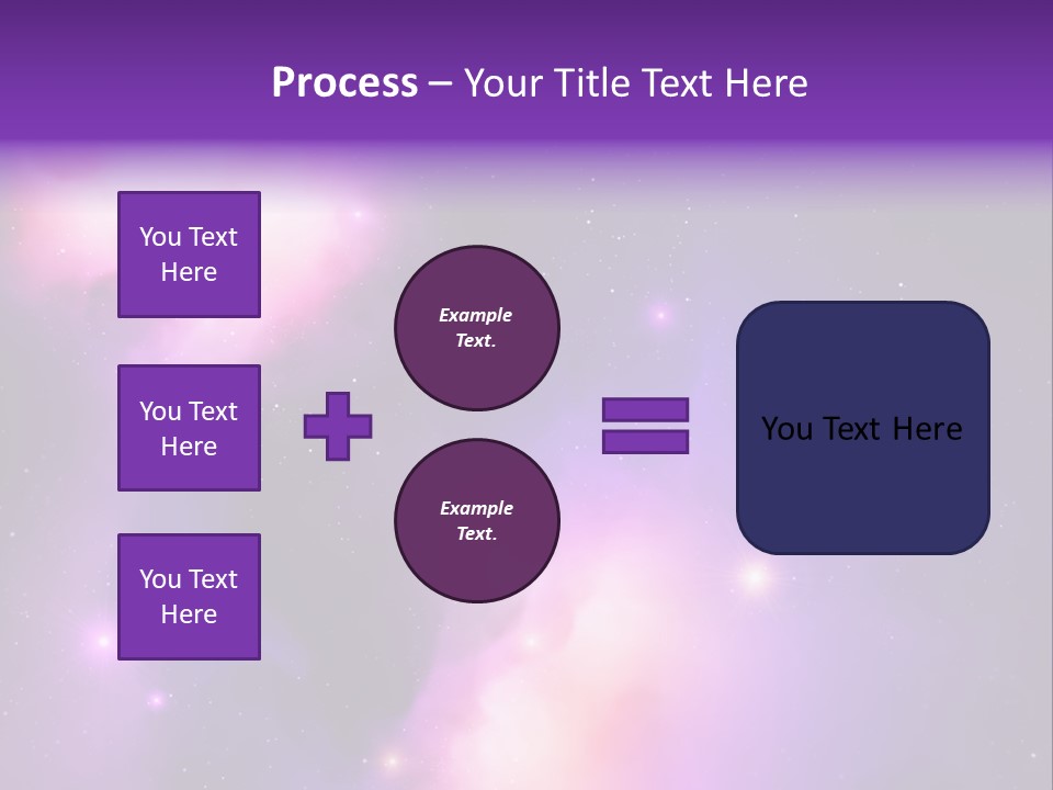 Andromeda Starry Bright PowerPoint Template