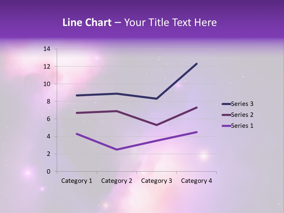 Andromeda Starry Bright PowerPoint Template
