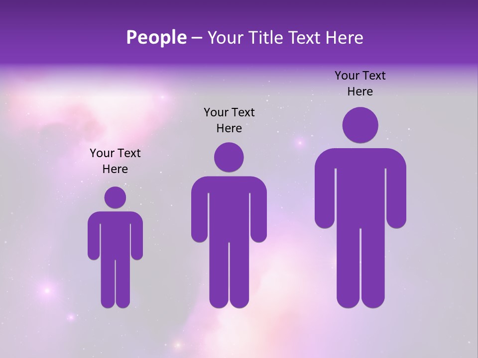 Andromeda Starry Bright PowerPoint Template