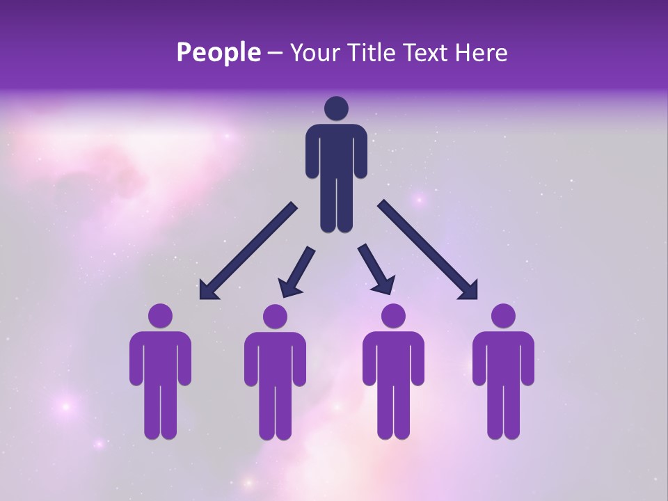 Andromeda Starry Bright PowerPoint Template