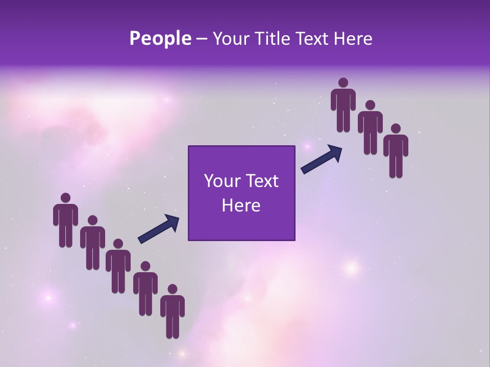 Andromeda Starry Bright PowerPoint Template