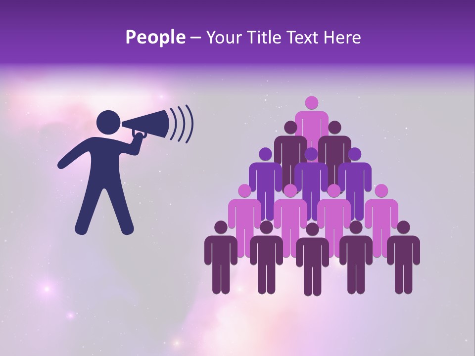 Andromeda Starry Bright PowerPoint Template