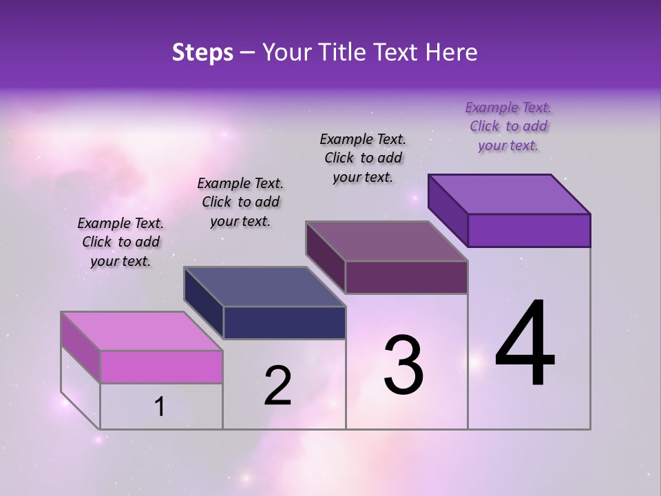 Andromeda Starry Bright PowerPoint Template