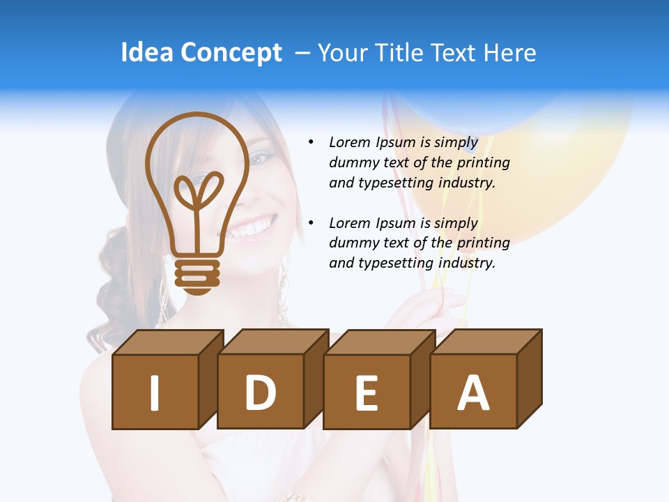 Relaxed Party Fun PowerPoint Template