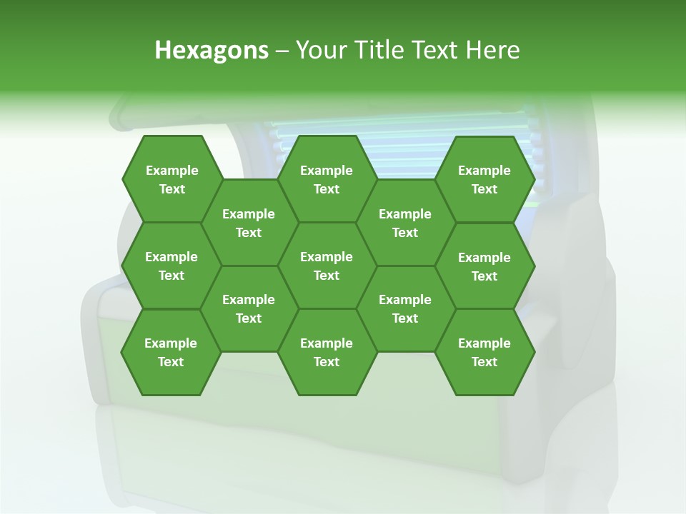 Bulb Sunlight Tanning PowerPoint Template