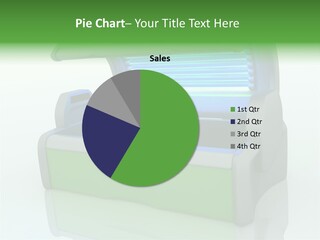 Bulb Sunlight Tanning PowerPoint Template