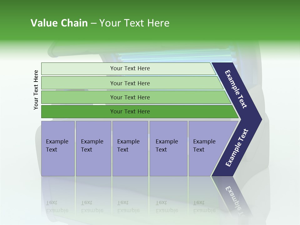 Bulb Sunlight Tanning PowerPoint Template
