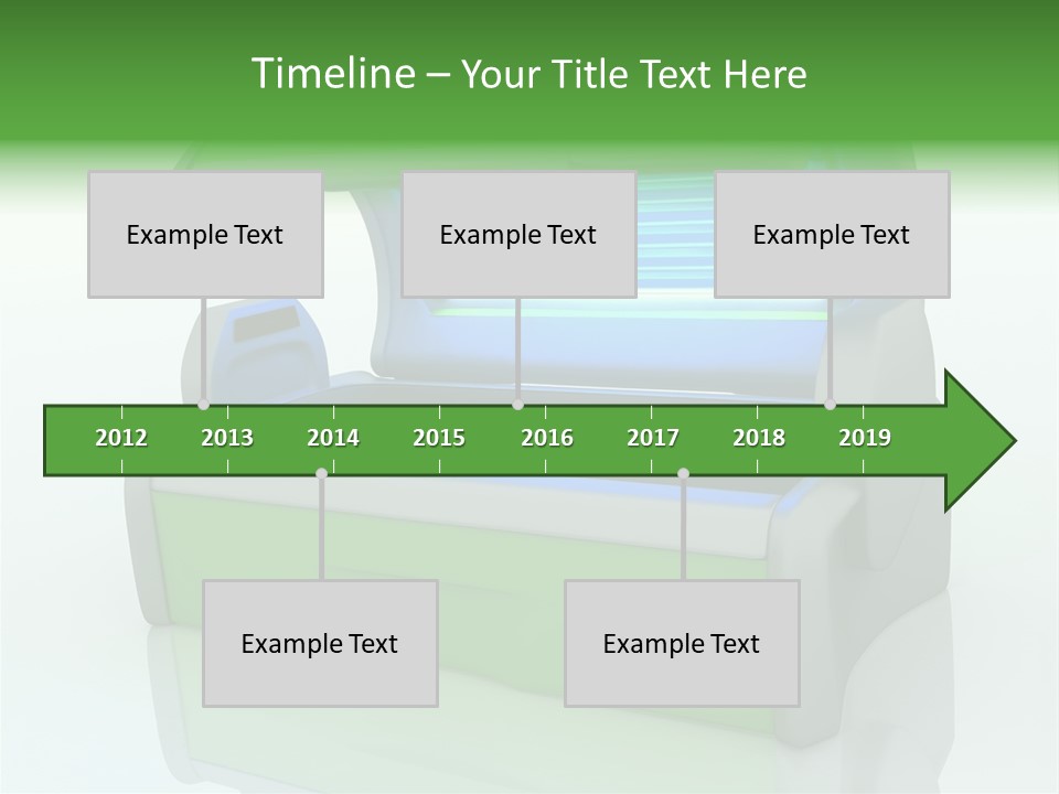 Bulb Sunlight Tanning PowerPoint Template