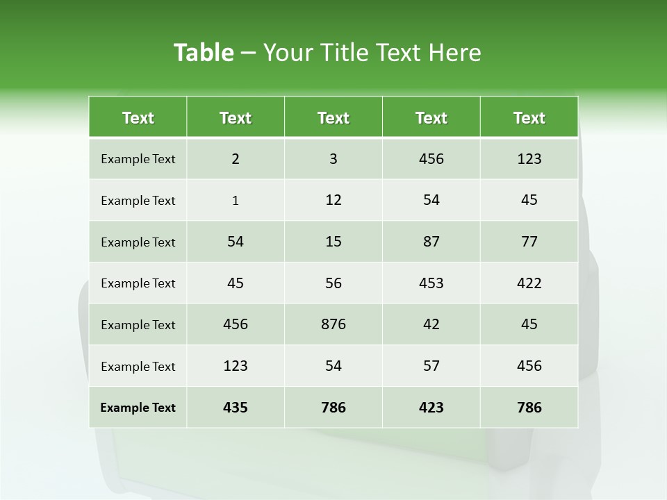 Bulb Sunlight Tanning PowerPoint Template