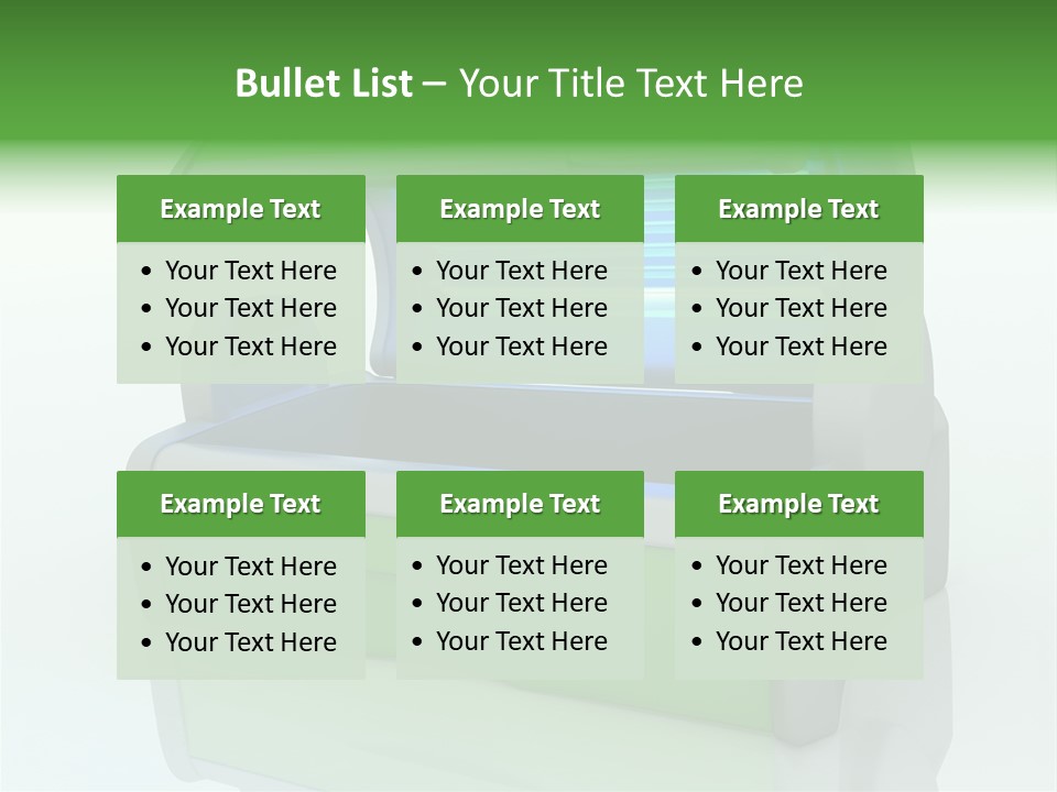 Bulb Sunlight Tanning PowerPoint Template