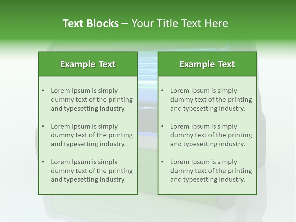 Bulb Sunlight Tanning PowerPoint Template