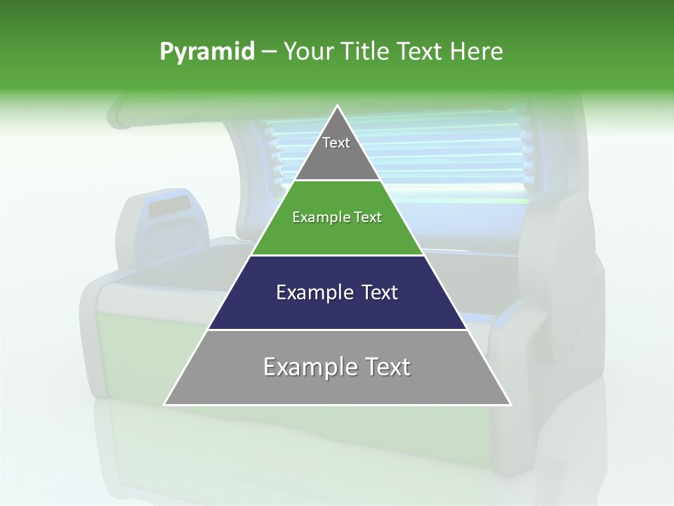 Bulb Sunlight Tanning PowerPoint Template