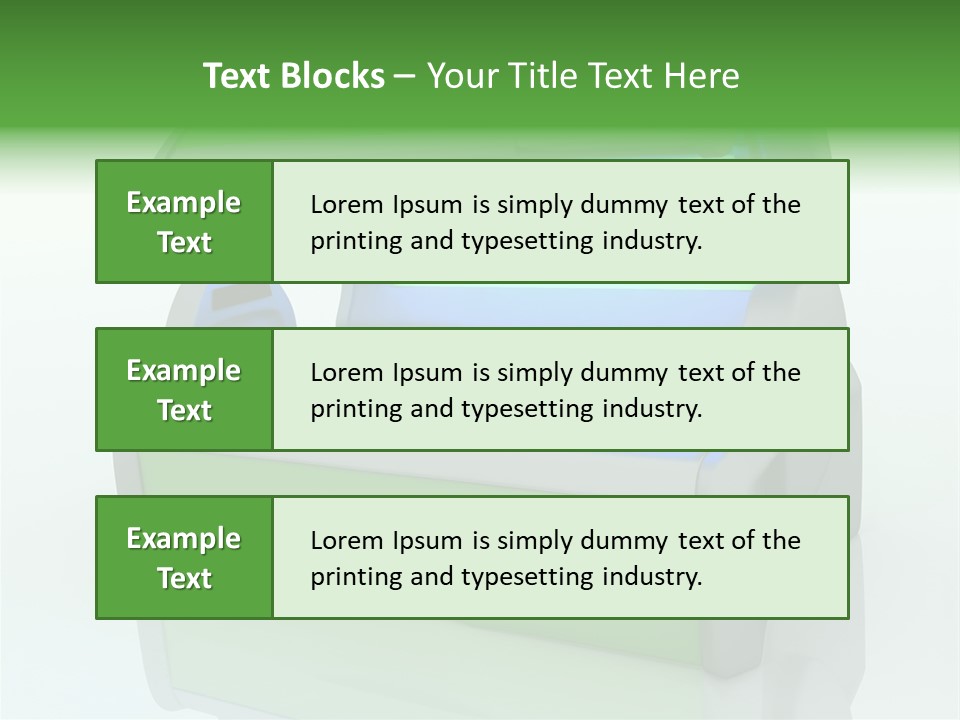 Bulb Sunlight Tanning PowerPoint Template