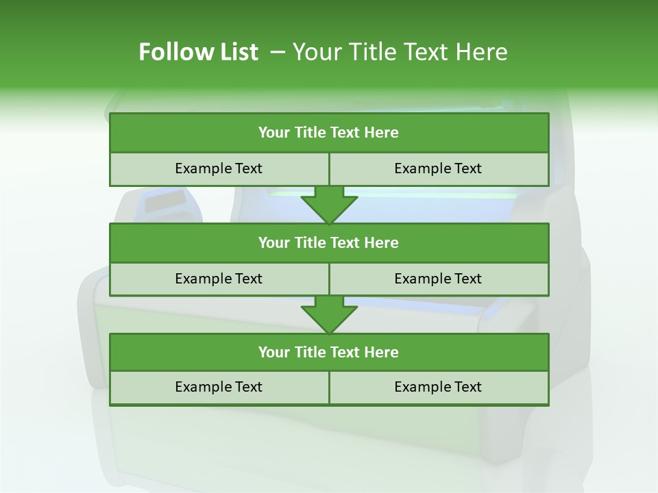 Bulb Sunlight Tanning PowerPoint Template