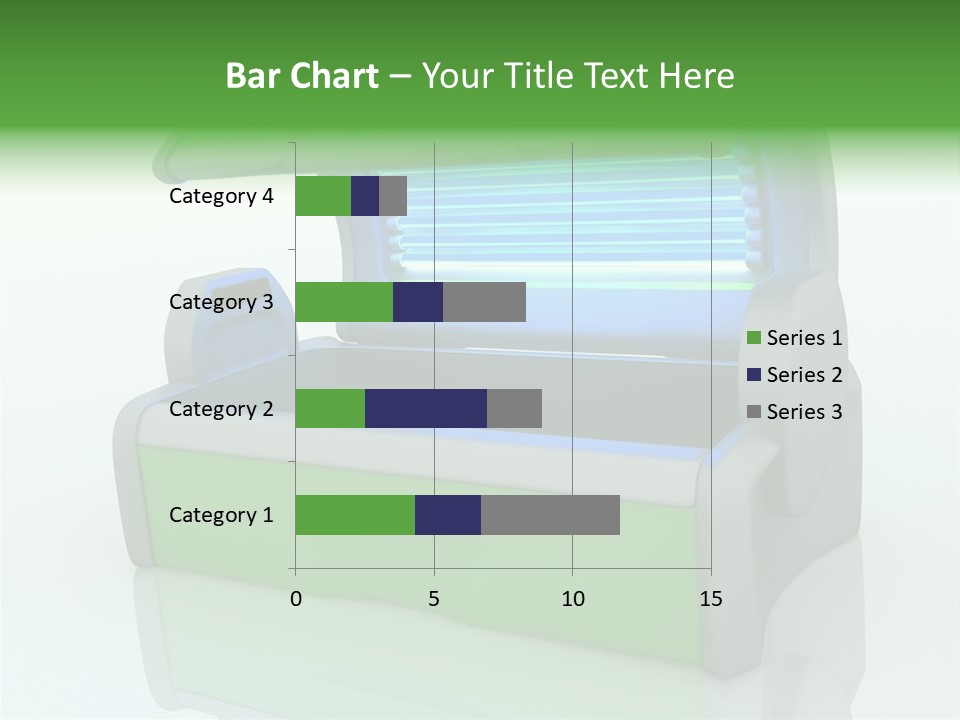 Bulb Sunlight Tanning PowerPoint Template