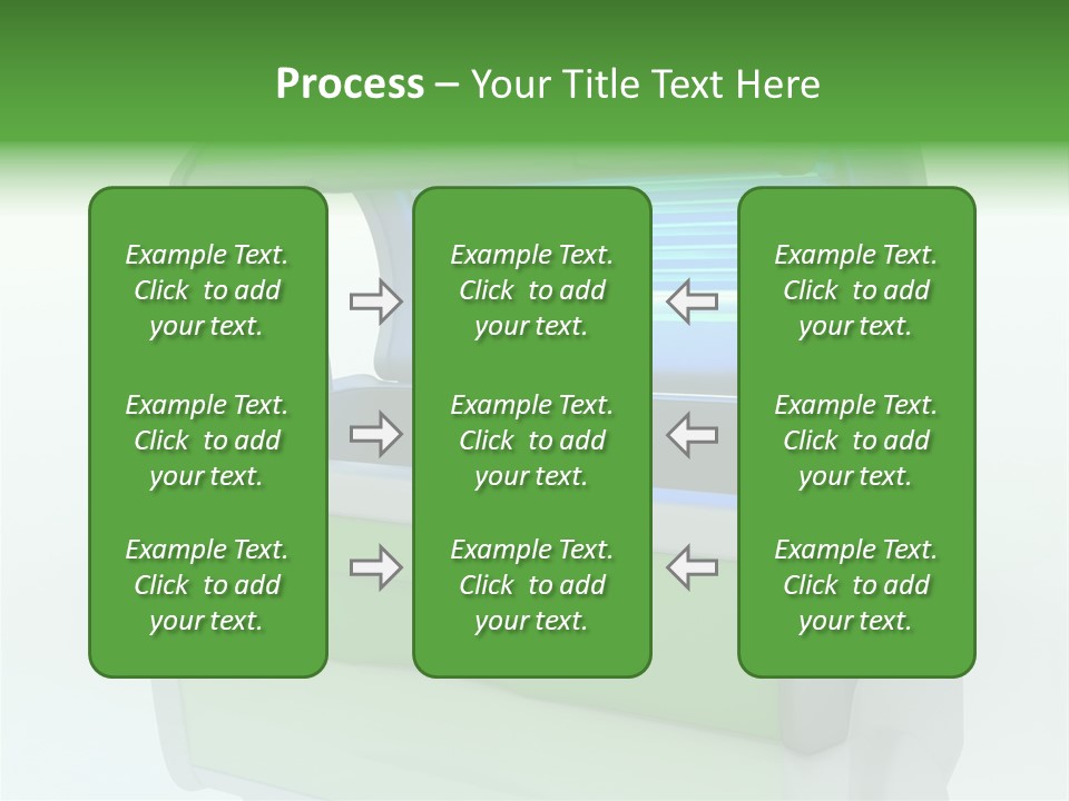 Bulb Sunlight Tanning PowerPoint Template