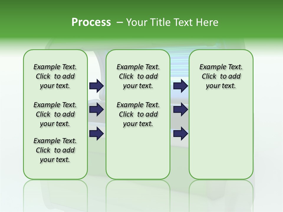 Bulb Sunlight Tanning PowerPoint Template