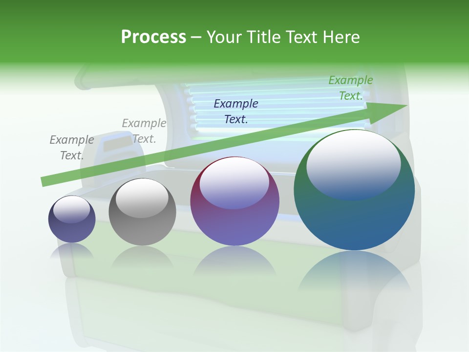 Bulb Sunlight Tanning PowerPoint Template
